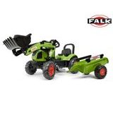 Claas Arion pedálos traktor rakodóval és oldalkocsival, Falk, W011259 