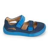 Chlapčenské barefoot sandále TERY NAVY, protetika, modrá