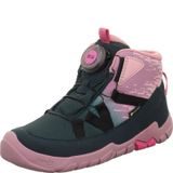 Dievčenská celoročná obuv Superfit barefit TRACE GTX Green/Rose 1-006040-7010