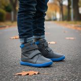 Cizme barefoot de iarnă pentru băieți PRO-tex DARYK GREY