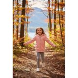 Lány kapucnis pulóver kapucnival, Minoti, 8GZTHRU 3, rózsaszín