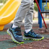 Chlapecké outdoorové boty na suchý zip Bugga TARA Blue B00202-04