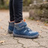 Chlapčenské celoročné barefoot topánky WALDERI Blue Superfit 1-000910-8000