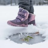 Dívčí zimní obuv Superfit barefit TRACE GTX Purple/Pink 1-006041-8500