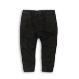 Nohavice chlapčenské s elastanom, Minoti, KID 5, černá 