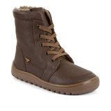 Ghete barefoot de iarnă pentru copii UP TEX CORE Brown Froddo G3160260-1