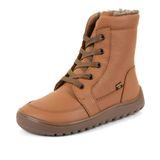 Detské zimné barefoot topánky UP TEX CORE Cognac Froddo G3160260-2