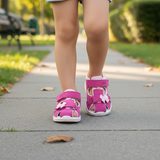 Sandale pentru fete BOOMERANG Pink/Rose Superfit 1-000869-5510