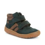 Chlapčenské celoročné členkové barefoot topánky F-MOTION TEX PETROLEUM Froddo G3110285-4