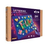 Kreativní lettering sada OKTO Malování hmotou FUN v dárkovém balení