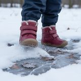 Lányok téli csizma Flexible PAIX UP WINTER Bordeax, Froddo, G2110143-10, piros