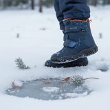 Detské zimné topánky HUSKY GTX, Superfit, 1-006080-8030, modro-oranžová