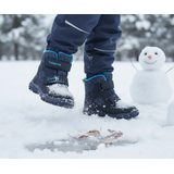 Detské zimné topánky HUSKY Blue/Turguoise Gore-Tex, Superfit, 1-006080-8010, tyrkysová