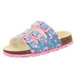 Lányok parafa papucs FOOTBAD, Superfit , 1-800113-7010, zöld