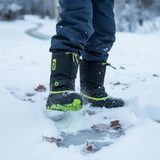 Chlapčenské snežnice KMK3, BUGGA, B00181-19, zelené