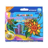 Farby na sklo 10 ks / 10,5 ml, Anjel, W850049