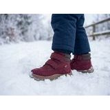 Detské zimné barefoot topánky ZERU TEX BORDEAUX Froddo G2110150-9
