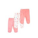 Pantaloni pentru sugari 3 buc, Minoti, Robbin 14, roz