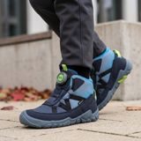Pantofi barefoot pentru băieți, pentru tot anul TRACE Blue/ Light Green GTX Superfit 1-006040-8010