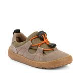 Gyerek barefoot bőr tornacipő TREKK OLIVE Froddo G3130293-3