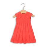 Šaty dievčenské úpletové, Minoti, PARIS 5, červená