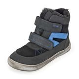 Chlapecké zimní boty Barefoot RODRIGO BLACK, Protetika, černá