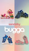 Sandály Bugga jsou ideální na teplé dny, výlety, školku i hřiště. Najdete u nás modely s uzavřenou špičkou pro menší děti i ote