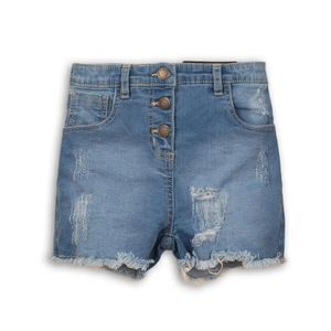 Pantaloni scurți din denim pentru fete, Minoti, Tumbleweed 7, albastru