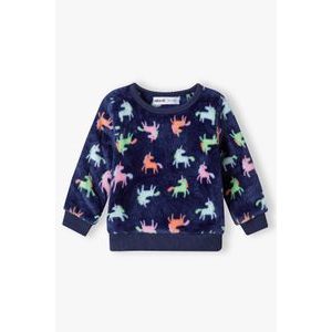 microfleece kapucnis pulóver állógallérral, Pidilidi, PD1069-02, fiú