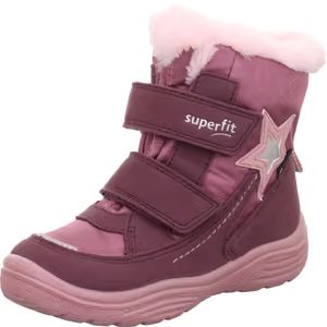 Dievčenské zimné topánky CRYSTAL Red/Pink GTX Superfit 1-009099-5000