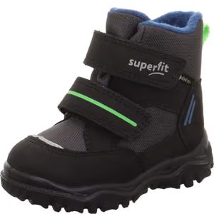 Chlapčenské zimné topánky HUSKY1 Black/Blue Superfit 1-006045-0010