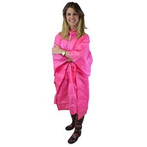 poncho PVC neonová, Pidilidi, PL0066-17, oranžová
