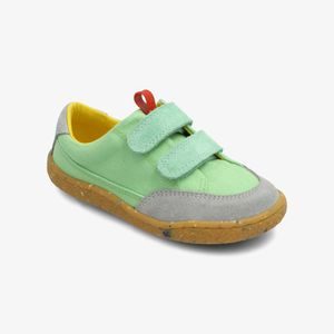 Adidași pentru copii Barefoot GROUNDIES AMSTERDAM LIGHT GREEN, verde