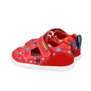 Lány barefoot szandál LONA ESTAMPADA ROJO Biomecanics 262197-B204
