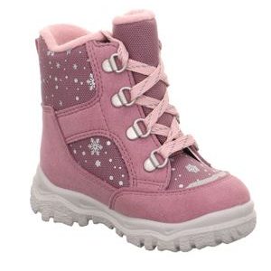 Cizme de iarnă pentru fete HUSKY1 Violet/Pink Gore-Tex, Superfit,1-006046-8500