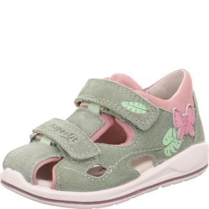 Dívčí sandály BOOMERANG Light Green/PinkPurple Superfit 1-000869-7500 světle zelená