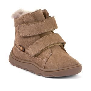 Detské zimné barefoot topánky ZERU TEX FURRY Beige Froddo G2110151-8