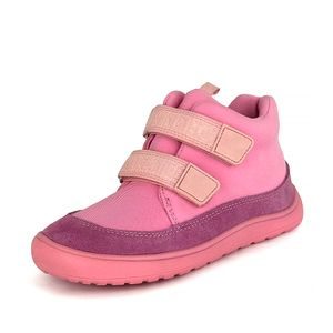 Dievčenské celoročné barefoot topánky ROS PINK Protetika