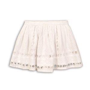 Fustă pentru fete, Minoti, Hydrangea 10, alb