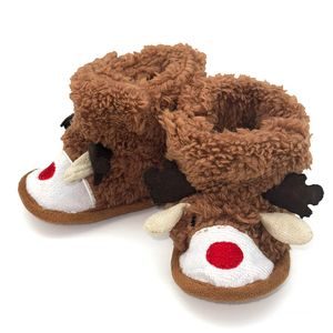 Botine de iarnă pentru sugari, Pidilidi, PD0559-18, maro