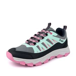Dievčenské outdoorové topánky na šnúrky Bugga TARA Gray B00203-01
