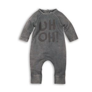 Bavlnený overal pre dojčatá, Minoti, WILD 6, chlapec