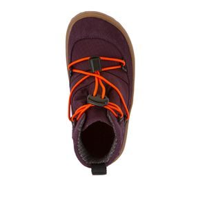 Dívčí celoroční barefoot boty TEX TRACK Purple Froddo G3110267-4