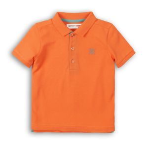 Tričko chlapčenské Polo s krátkym rukávom, Minoti, 1POLO 6, oranžová