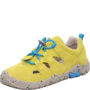 Gyerek barefoot tornacipő Barefit TRACE Yellow/Turquoise Superfit 1-006037-6000