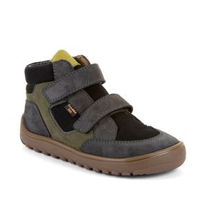 Gyerek egész évben hordható bokaszárú barefoot cipő UP HILL TEX GREY/BLACK Froddo G3110281-3