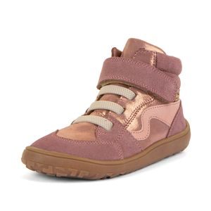 Lány egész éves bokaszárú barefoot cipő TEX GO PINK/GOLD Froddo G3110265-6