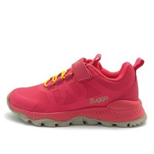 Dievčenské outdoorové topánky na suchý zips Bugga ORZA Pink B00206-03
