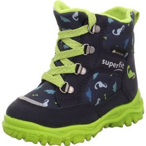 Chlapčenské zimné topánky HUSKY1 Blue/Light Green Gore-Tex, Superfit,1-006046-8000