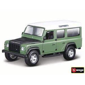 Bburago 1:32 Land Rover Defender 110 - zelená,  W021231 